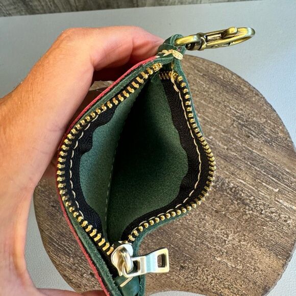 WATERMELON Portland Leather Fruit Pouch NEW Fast Ship Gift - Picture 4 of 4